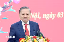 Tổng Bí thư Tô Lâm gặp mặt, chúc Tết Văn phòng Trung ương Đảng