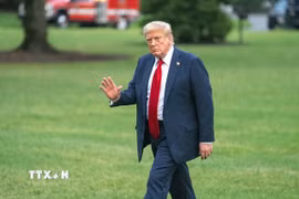 Tổng thống Mỹ Donald Trump. (Ảnh: THX/TTXVN)