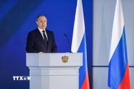 Tổng thống Nga Vladimir Putin. (Ảnh: THX/TTXVN)