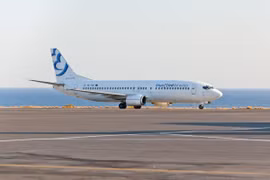 Máy bay của hãng hàng không Bluebird Airways.