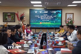 Quang cảnh tọa đàm. (Ảnh: Trần Hải/TTXVN)