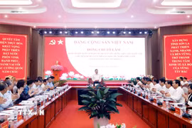 Tổng Bí thư, Chủ tịch nước Tô Lâm phát biểu chỉ đạo. (Ảnh: Thống Nhất/TTXVN)