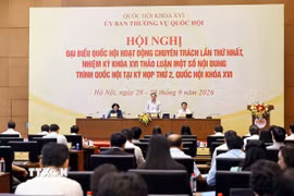 Quang cảnh phiên họp. (Ảnh: Doãn Tấn/TTXVN)
