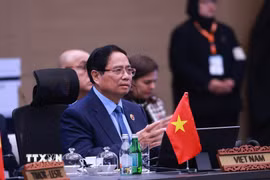 Thủ tướng Phạm Minh Chính tham dự Hội nghị Cấp cao ASEAN-Hàn Quốc lần thứ 26 diễn ra tại Kuala Lumpur, Malaysia. (Ảnh: Dương Giang/TTXVN)