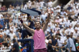 Alcaraz thẳng tiến vào chung kết US Open 2025. (Nguồn: Marca)