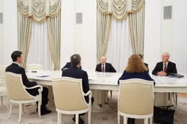 Tổng thống Nga Vladimir Putin đã có cuộc gặp Đặc phái viên Tổng thống Mỹ Steve Witkoff. (Nguồn: Getty Images)