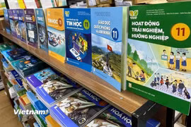 Đắk Lắk đảm bảo đủ sách giáo khoa cho học sinh trong năm học mới. (Ảnh: Vietnam+)