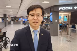 Trưởng đoàn đàm phán thương mại Hàn Quốc Yeo Han-koo. (Ảnh: Yonhap/TTXVN)
