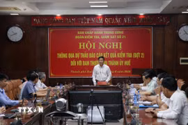 Quang cảnh Hội nghị. (Ảnh: Mai Trang/TTXVN)