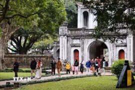 Văn Miếu-Quốc Tử Giám. (Ảnh: Minh Đức/TTXVN)