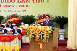 Toàn cảnh bế mạc Đại hội Đảng bộ tỉnh Tuyên Quang lần thứ I