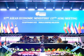 Quang cảnh Hội nghị AEM-57. (Ảnh: TTXVN phát)