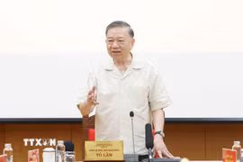 Tổng Bí thư, Chủ tịch nước Tô Lâm phát biểu. (Ảnh: Thống Nhất/TTXVN)