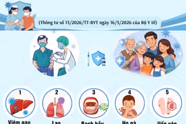 Những bệnh bắt buộc phải tiêm chủng trong Chương trình tiêm chủng mở rộng Quốc gia