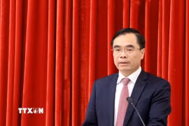 Phó Giáo sư, Tiến sỹ Dương Trung Ý, Tổng Biên tập Tạp chí Cộng sản. (Ảnh: Tuấn Anh/TTXVN)
