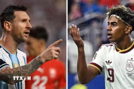 Messi hay Yamal sẽ giành chức vô địch World Cup 2026? (Ảnh: AFP/TTXVN)