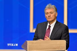 Người phát ngôn Điện Kremlin Dmitry Peskov. (Ảnh: AA/TTXVN phát)