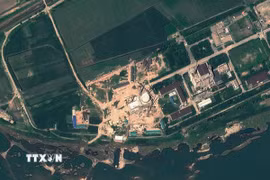 Tổ hợp hạt nhân Yongbyon của Triều Tiên. (Ảnh: AFP/TTXVN)