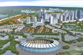 Phối cảnh Dự án khu công nghệ cao sinh học Hà Nội.