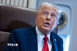Tổng thống Mỹ Donald Trump. (Ảnh: IRNA/TTXVN)