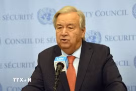 Tổng Thư ký Liên hợp quốc Antonio Guterres. (Ảnh: Kyodo/TTXVN)