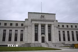 Trụ sở Cục Dự trữ liên bang Mỹ (Fed) tại Washington, D.C. (Nguồn: Kyodo/TTXVN)