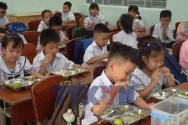 Giám sát chặt chẽ các bếp ăn bán trú trong trường học