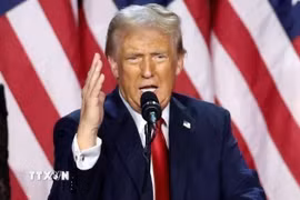 Tổng thống Mỹ Donald Trump. (Ảnh: Reuters/TTXVN)