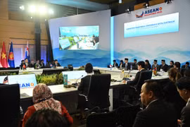 Đoàn Việt Nam tham dự Hội nghị Bộ trưởng Ngoại giao ASEAN-Australia. (Nguồn: ASEAN)