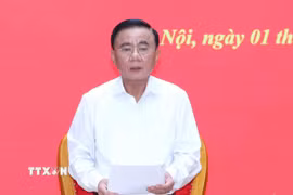 Thường trực Ban Bí thư Trần Cẩm Tú. (Ảnh: Phương Hoa/TTXVN)