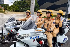 Phân luồng giao thông chuẩn bị Vòng chung kết Hội thao Công an nhân dân tại Đà Nẵng