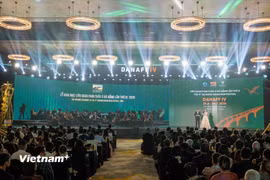 Khai mạc Liên hoan phim châu Á Đà Nẵng lần thứ 4. (Ảnh: Thanh Phong/Vietnam+)
