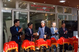 Khai trương không gian đổi mới sáng tạo Đà Nẵng - Daegu. (Ảnh: Thanh Phong/Vietnam+)
