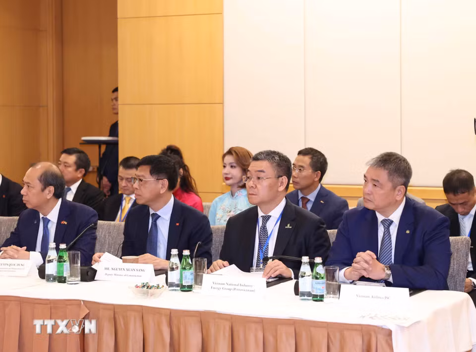 Các đại biểu tham dự Tọa đàm. (Ảnh: Thống Nhất/TTXVN)