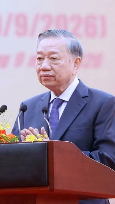 Tổng Bí thư, Chủ tịch nước Tô Lâm phát biểu. (Ảnh: Thống Nhất/TTXVN)
