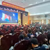 Toàn cảnh Hội thảo khoa học quốc tế “Khoảng cách số và Năng lực AI” tại Hà Nội ngày 22/10. (Ảnh: Hiền Anh/Vietnam+)