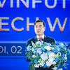 Thứ trưởng Bộ Khoa học và Công nghệ Bùi Thế Duy đã khẳng định AI là cơ hội lịch sử để Việt Nam bứt phá. (Ảnh: Minh Sơn/Vietnam+)