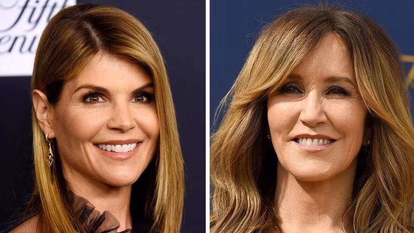 Các nữ diễn viên Lori Loughlin và Felicity Huffmann, tâm điểm của vụ bê bối gian lận tuyển sinh ở Mỹ (Nguồn: Fox News)