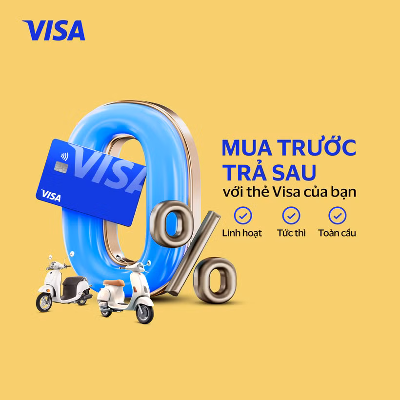 Visa phát triển tài chính toàn diện tại Việt Nam với giải pháp trả góp. (Ảnh: PV/Vietnam+)