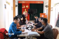 Một buổi sinh hoạt chi bộ. (Ảnh minh họa. Nguồn: TTXVN)