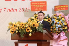 Phó Thủ tướng Chính phủ Hồ Đức Phớc phát biểu chỉ đạo Đại hội. (Ảnh: Xuân Anh/TTXVN)