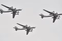 Máy bay ném bom chiến lược Tu-95. (Nguồn: Wikipedia)