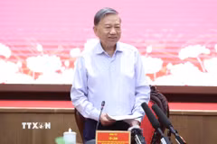 Tổng Bí thư, Chủ tịch nước Tô Lâm phát biểu. (Ảnh: Thống Nhất/TTXVN)
