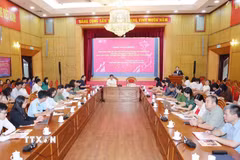Quang cảnh hội nghị. (Ảnh: Phương Hoa/TTXVN)