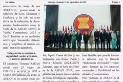 Bài viết đăng trên báo SurAndino (Chile) ngày 13/9/2026. (Ảnh chụp màn hình)