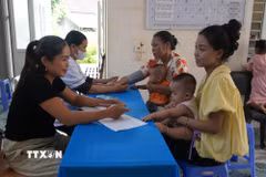 Khi kiện toàn đội ngũ sau sắp xếp, địa phương không chỉ căn cứ tiêu chuẩn chuyên môn mà còn xem xét kinh nghiệm thực tế, năng lực và nguyện vọng của từng người. (Ảnh: Bích Huệ/TTXVN)