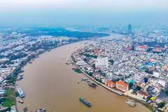 Một góc thành phố Cần Thơ. (Ảnh: Thanh Liêm/TTXVN)