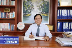 Luật gia, Luật sư Đặng Đình Thịnh, Giám đốc Trung tâm Tư vấn pháp luật tại Thành phố Hồ Chí Minh, Trung ương Hội Luật gia Việt Nam. (Ảnh: Hồng Đạt/TTXVN)