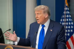 Tổng thống Mỹ Donald Trump. (Ảnh: THX/TTXVN)