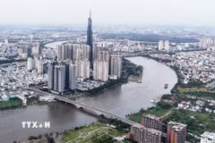 Một góc Thành phố Hồ Chí Minh. (Ảnh: Hồng Đạt/TTXVN)